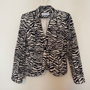 Calvin Klein Zebra Blazer